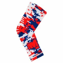 Dominate CAMO ROYAL/RED ARM SLEEVE