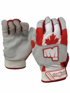 Dominate CANADIAN FLAG BATTING GLOVES