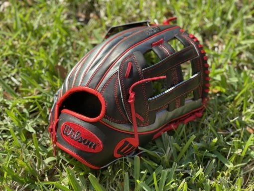 Hot Sale – Headbanger Sports Exclusive Custom Wilson A2K 1799 12.75″ Dual Post Glove