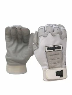 Dominate NEW WHITE BATTING GLOVES