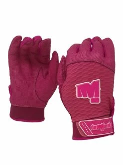 Dominate PINK BATTING GLOVES