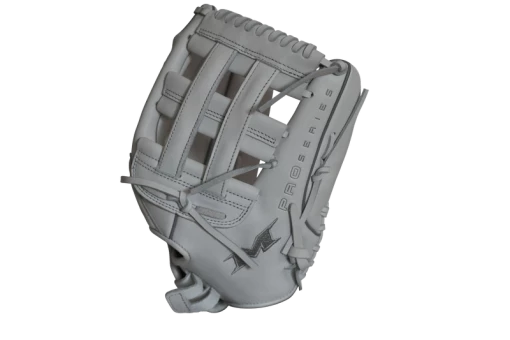 Hot Sale β Miken Pro Series 15β³ Slow Pitch Fielding Glove β White/White: PRO150WW - Image 2