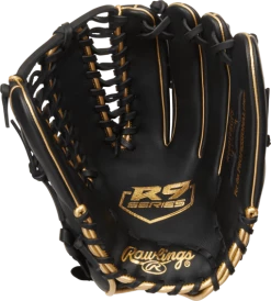 Hot Sale – Rawlings R9 12.75″ Outfield Baseball Glove: R96019BGFS