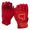 Dominate RED BATTING GLOVES