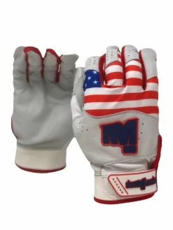 Dominate USA FLAG BATTING GLOVES