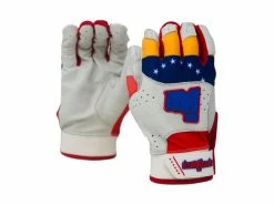 Dominate VENEZUELAN FLAG BATTING GLOVES