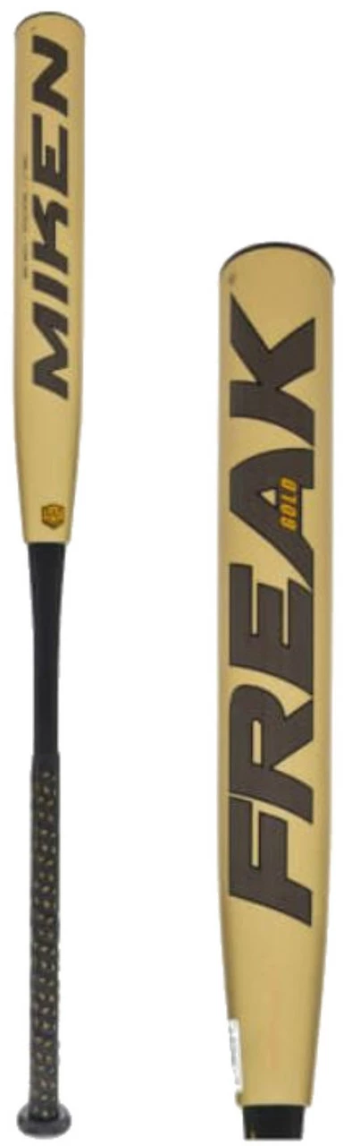 Miken 2021 Freak Gold Maxload USA League Slowpitch Softball Bat 12β Barrel