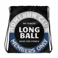 No Errors Sports NE LONG BALL Drawstring Bag