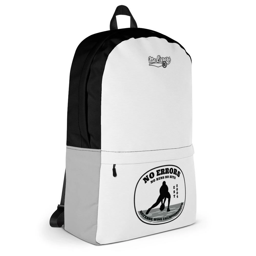 No Errors Sports NE No Runs No Hits School Backpack - Image 4