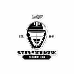 No Errors Sports Wear Your Mask Bubble-free Stickers