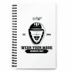 No Errors Sports Wear Your Mask Spiral Notebook