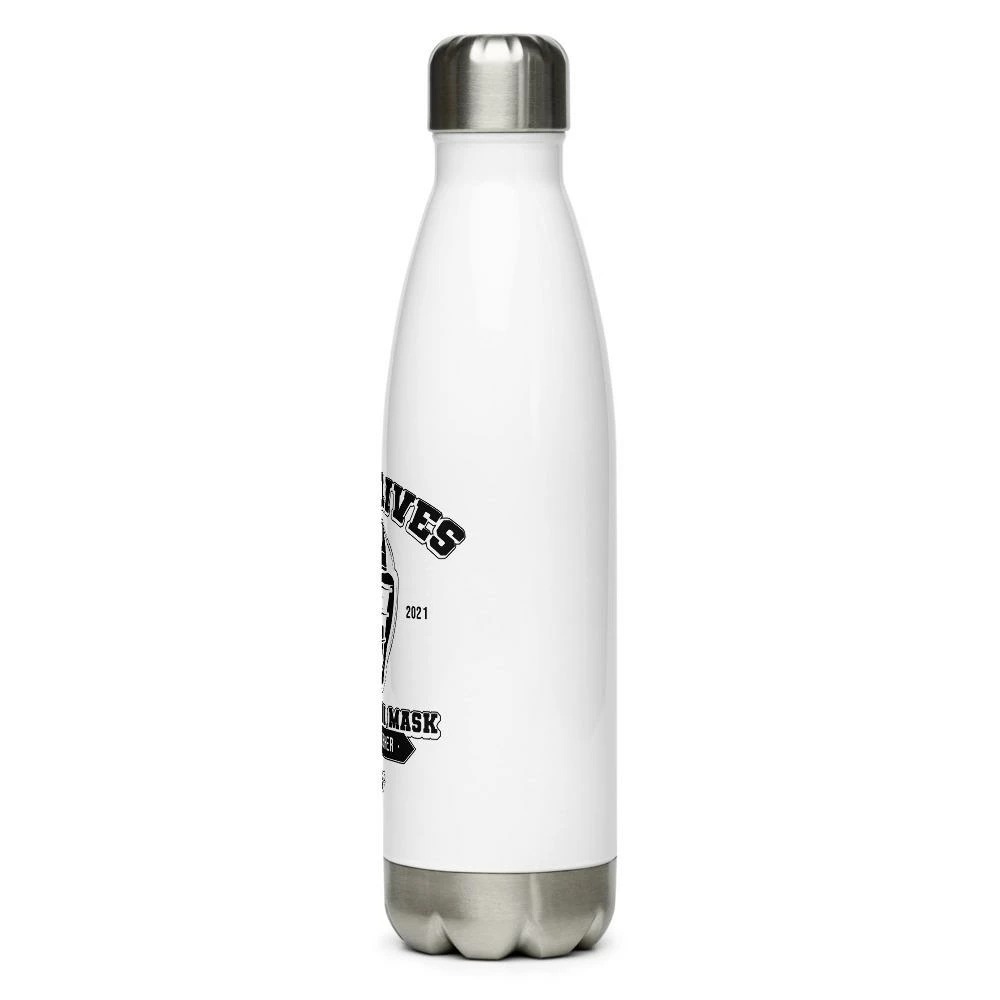 No Errors Sports Wear Your Mask Stainless Steel Water Bottle - Image 7