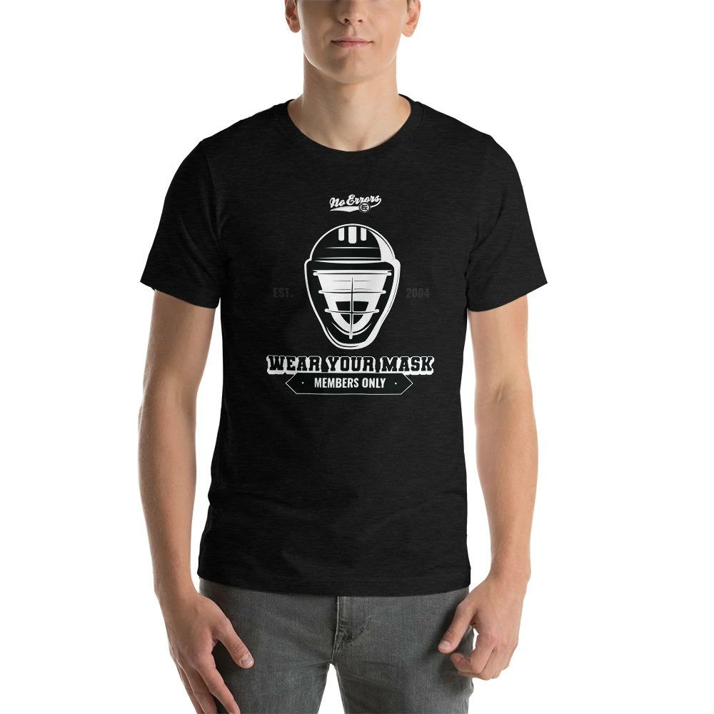 No Errors Sports Wear Your Mask Unisex T-Shirt - Image 2