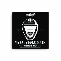 No Errors Sports Wear Your Mask Wall Canvas