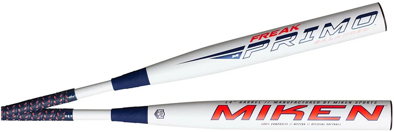 Miken 2022 Freak Primo Balanced USA League Adult Softball Bat 14β Barrel