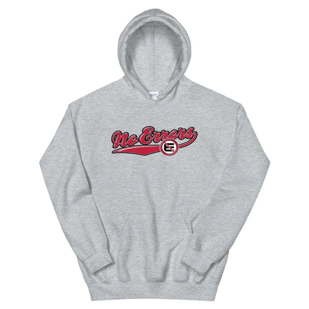 No Errors Script Logo Unisex Hoodie - Image 4