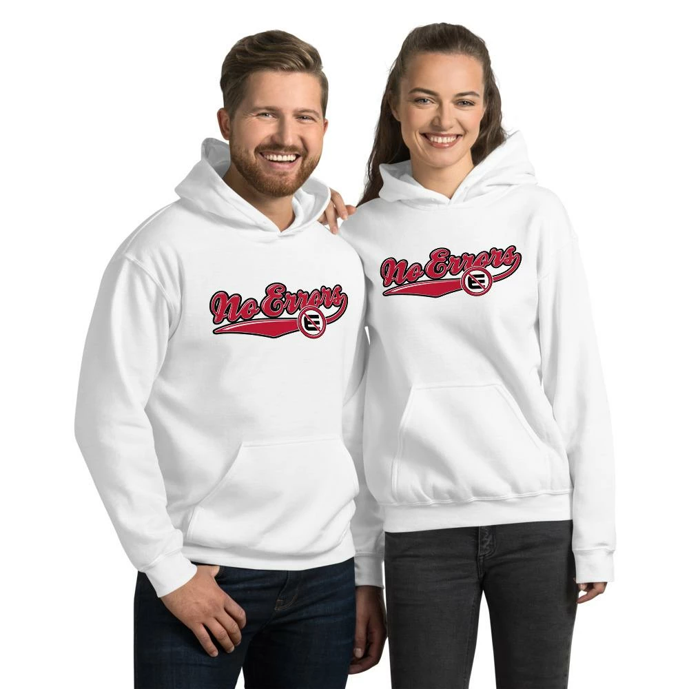 No Errors Script Logo Unisex Hoodie - Image 9