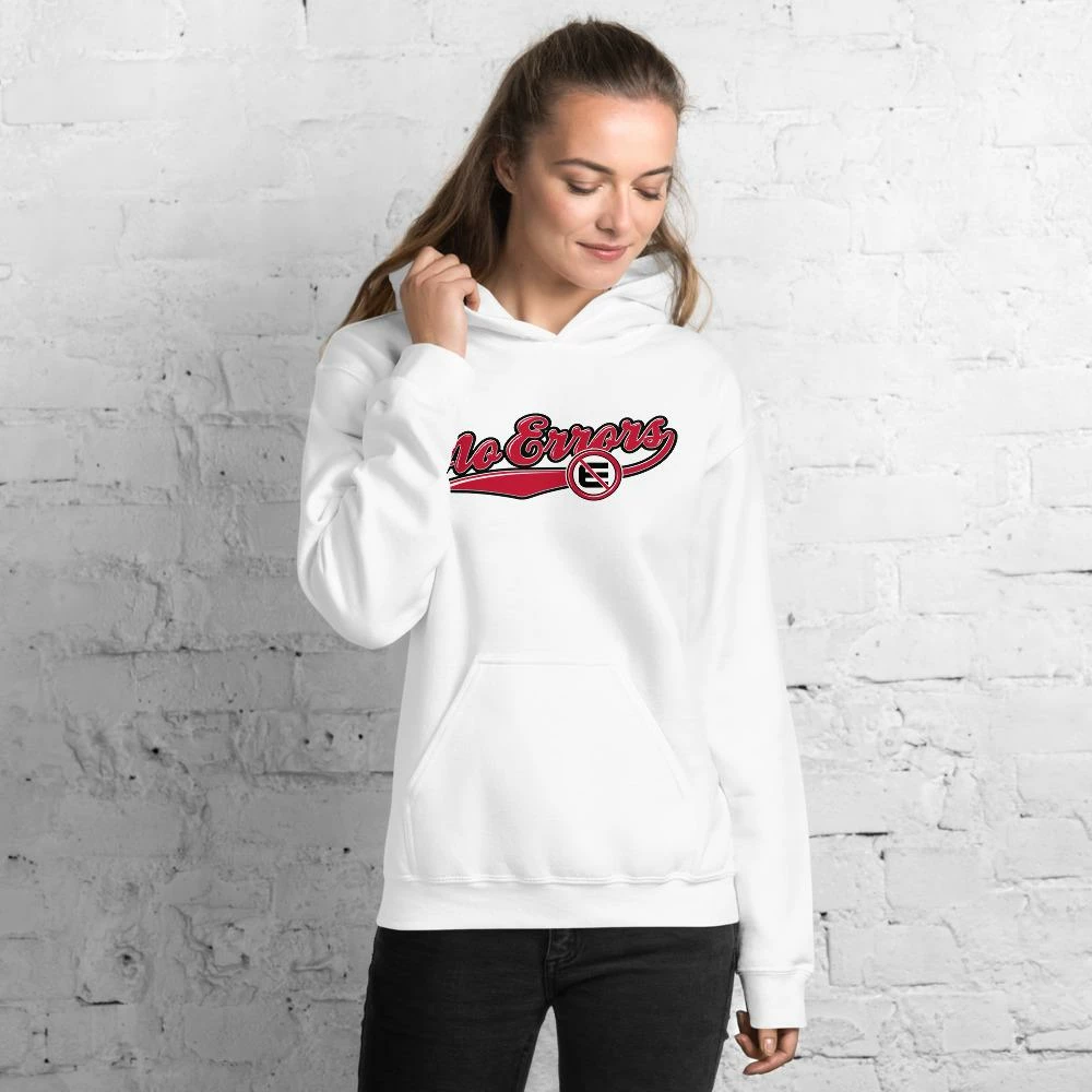 No Errors Script Logo Unisex Hoodie - Image 10