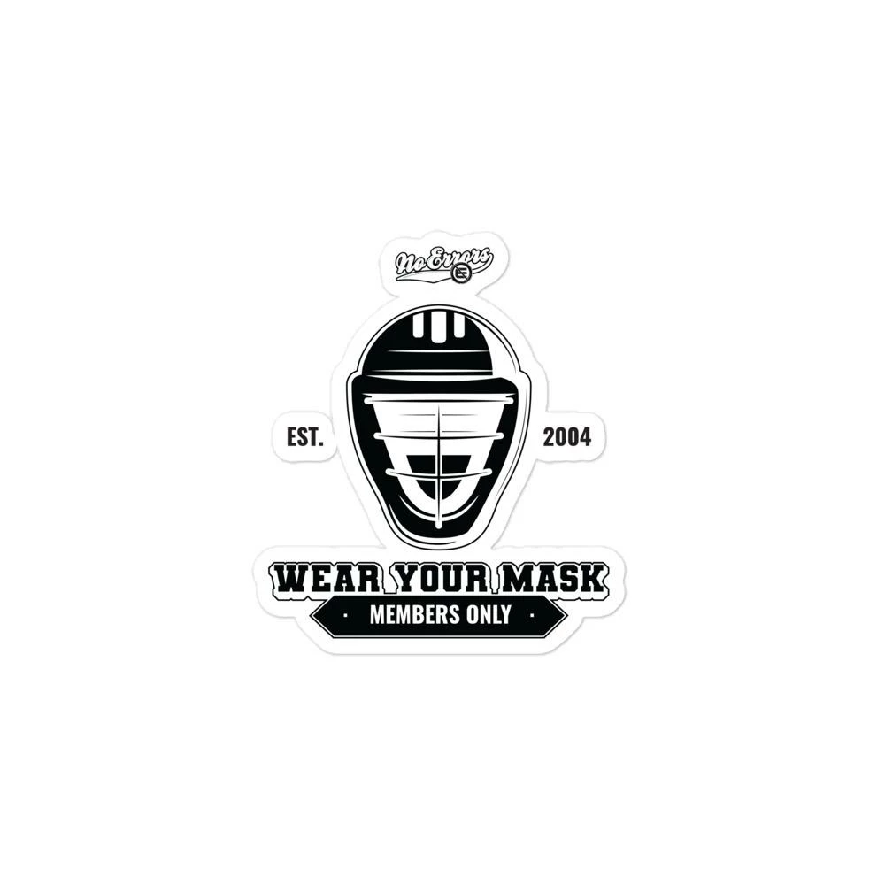 Wear Your Mask Bubble-free Stickers - Image 3